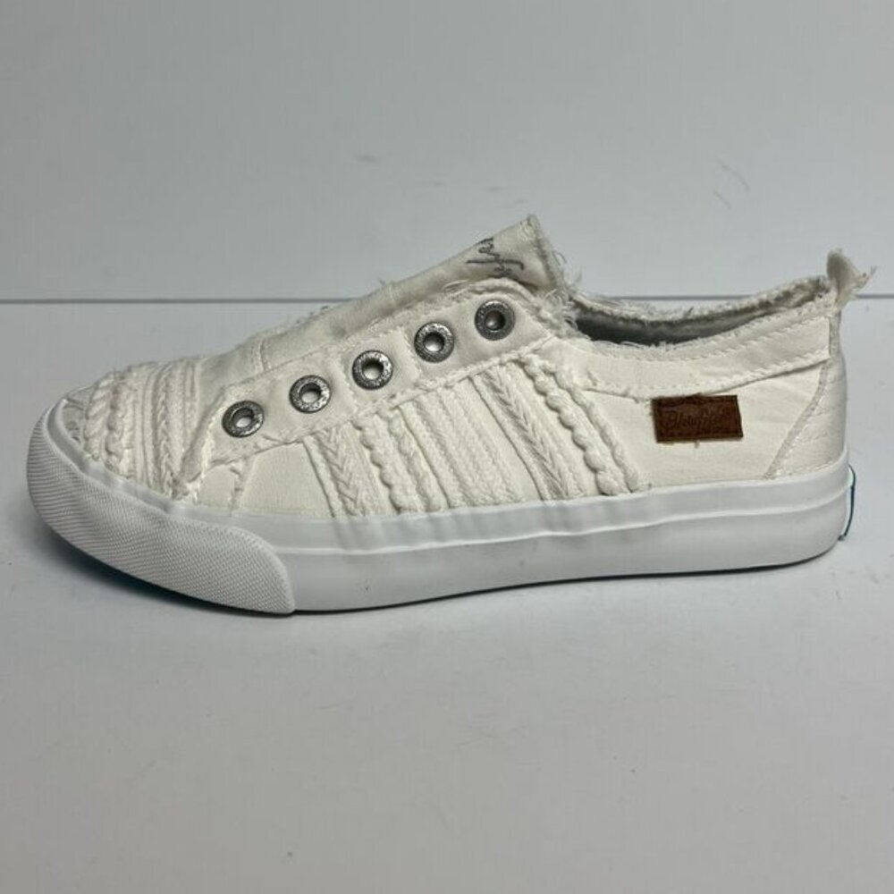Blowfish Womens Parlane Sneaker White Size 7M